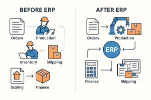 manual vs. automated processes