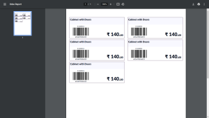 printed barcode labels