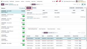 Match entries and Validate