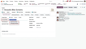 Odoo Product page 
